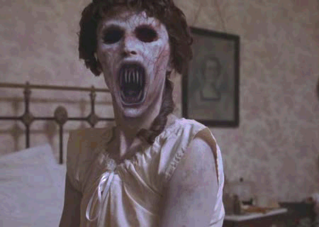 Screaming Ghastly Woman